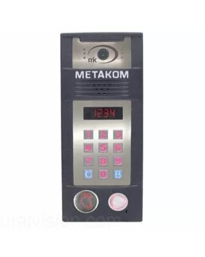 Многоабонентый антивандальный блок вызова со встроенной гибридной видеокамерой Метаком MК2018-TMRFVH в Пятигорске Блоки вызова многоабонентные Pintop.ru