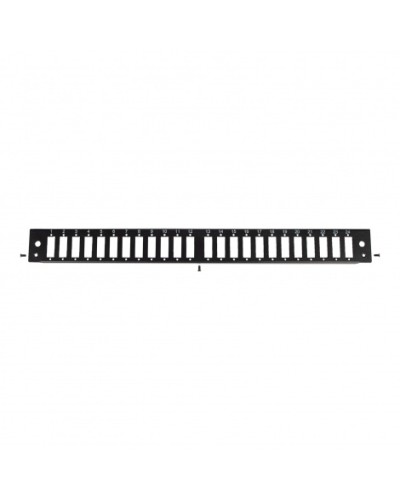 Панель лицевая для выдвижной оптич. полки, 24 SC Duplex/24 LC Quadra, черный Datarex DR-546145 в Пятигорске Патч-панели Pintop.ru