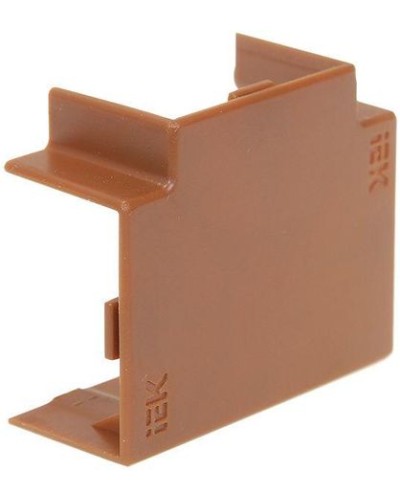 ELECOR Угол Т-образный КМТ 40х16 дуб (4шт/компл) IEK (EL-KK10D-T-040-016-K11) в Пятигорске Аксессуары для кабель-канала Pintop.ru