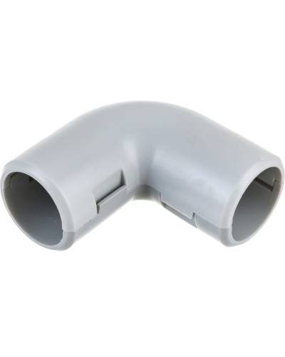 CI32G Угол 90 гр.(2част.) для труб D32мм, белый (1уп = 10шт) Экопласт (41232-10W) в Пятигорске Повороты, муфты, тройники Pintop.ru