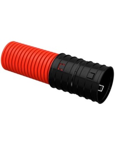 ELASTA Труба гофр. двустенная жесткая ПНД d=200мм (6м) IEK (EA-TG13-2-1-2-200-006-K04) в Пятигорске Труба гофрированная Pintop.ru