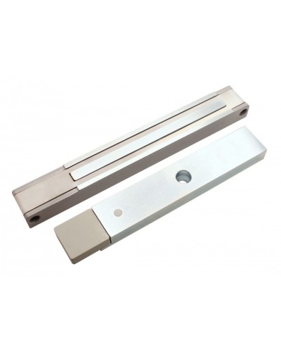 Электромагнитный замок с датчиком состояния двери ALeko ALM-200P (12В серый) в Пятигорске Электромагнитные замки Pintop.ru