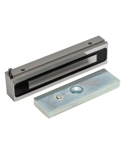 Электромагнитный замок AccordTec ML-200K-3 Premium Grey с уголком в Пятигорске Электромагнитные замки Pintop.ru