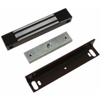 Замок электромагнитный влагозащищенный AccordTec ML-350N KB-2 с уголком (коричневый)