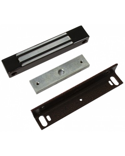 Замок электромагнитный влагозащищенный AccordTec ML-350N KB-2 с уголком (коричневый) в Пятигорске Электромагнитные замки Pintop.ru