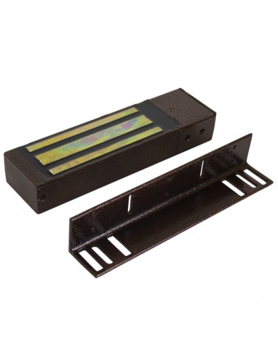 Электромагнитный влагозащищенный замок AccordTec ML-395KB-2 без электроники с датчиком Холла ,цвет Коричневый в Пятигорске Электромагнитные замки Pintop.ru