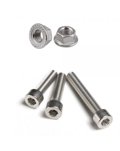 НАБОР ВИНТОВ С ГАЙКАМИ BOXFORCAM М4 DIN912 (8шт.) в Пятигорске Монтажные материалы Pintop.ru