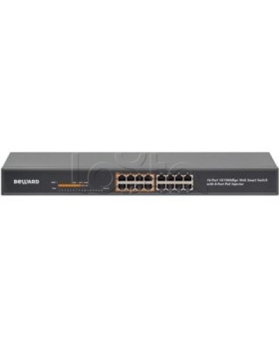 Коммутатор PoE 16-портовый Beward STW-16P8 в Пятигорске Коммутаторы Pintop.ru