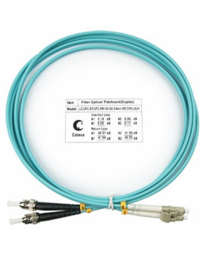 Шнур оптический duplex FOP-50-LC-ST-1,5m Cabeus в Пятигорске Патч-корды и пигтейлы Pintop.ru