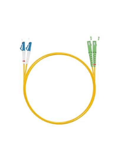 Шнур оптический simplex SC/APC-LC/UPC 9/125 sm 2м LSZH Cabeus FOP(s)-9-SC/APC-LC/UPC-2m в Пятигорске Патч-корды оптические Pintop.ru