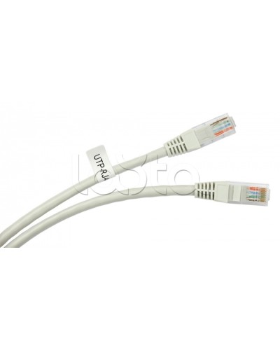 Шнур коммутационный 2xRJ-45/8P8C U/UTP кат.5е (1 м) Cabeus PC-UTP-RJ45-Cat.5e-1m в Пятигорске Патчкорды (медные) Pintop.ru