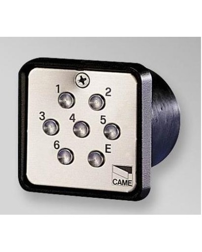 Клавиатура кодонаборная 7-кнопочная, встраиваемая Came 001S6000 в Пятигорске Запчасти для шлагбаумов и автоматики Pintop.ru