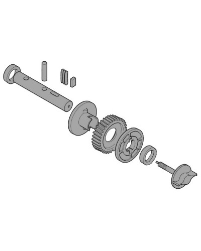 Выходной вал BX-P Came 119RIBX028 в Пятигорске Запчасти для шлагбаумов и автоматики Pintop.ru