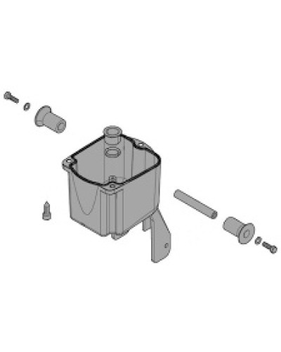 Корпус редуктора C001 Came 119RICX006 в Пятигорске Запчасти для шлагбаумов и автоматики Pintop.ru