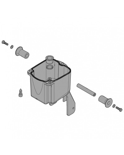 Корпус редуктора C010 Came 119RICX044 в Пятигорске Запчасти для шлагбаумов и автоматики Pintop.ru