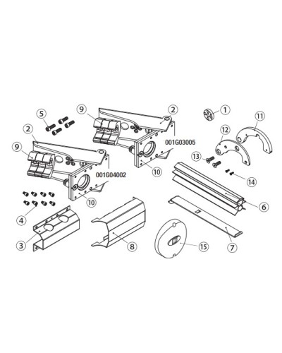 Крышка рычага FLEX Came 119RID186 в Пятигорске Запчасти для шлагбаумов и автоматики Pintop.ru