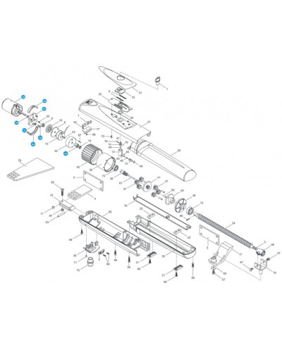 Крышка корпуса OPP001 Came 119RID417 в Пятигорске Запчасти для шлагбаумов и автоматики Pintop.ru