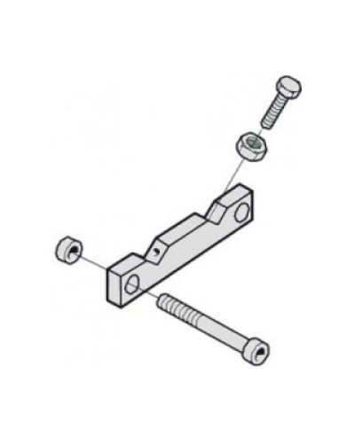 Ограничит. нижний с крепл. G4000 и G2500 Came 119RIG059 в Пятигорске Запчасти для шлагбаумов и автоматики Pintop.ru