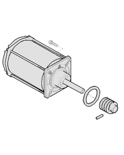 Корпус редуктора G12000 Came 119RIG102 в Пятигорске Запчасти для шлагбаумов и автоматики Pintop.ru