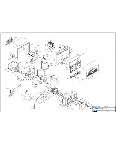 Трансформатор ZL160 Came 119RIR171 в Пятигорске Запчасти для шлагбаумов и автоматики Pintop.ru