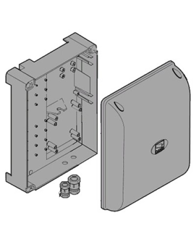 Корпус блока управления G2080 G2081 Came 119RIR238 в Пятигорске Запчасти для шлагбаумов и автоматики Pintop.ru