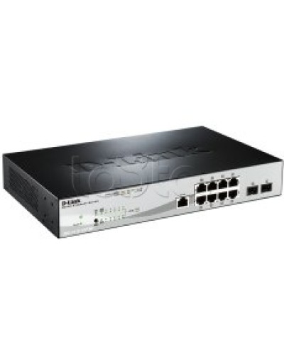 Коммутатор 8 портовый D-Link DGS-1210-10P/ME/B1A в Пятигорске Коммутаторы Pintop.ru