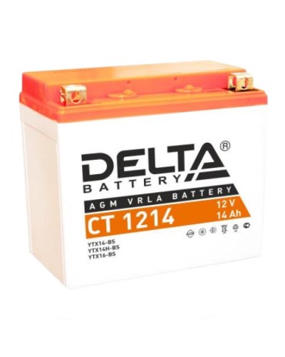 Аккумулятор АКБ 12 - 14 Delta CT 1214 в Пятигорске Электротехническое оборудование Pintop.ru