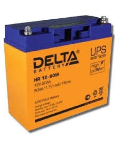 Аккумулятор свинцово-кислотный Delta HR12-80W в Пятигорске Электротехническое оборудование Pintop.ru