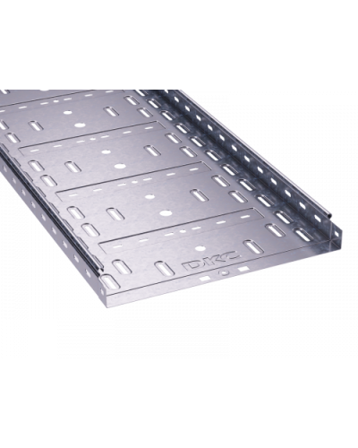 Лоток перфорированный 400х50 L3000, горячеоцинкованный DKC 35266HDZ в Пятигорске Кабельные лотки Pintop.ru