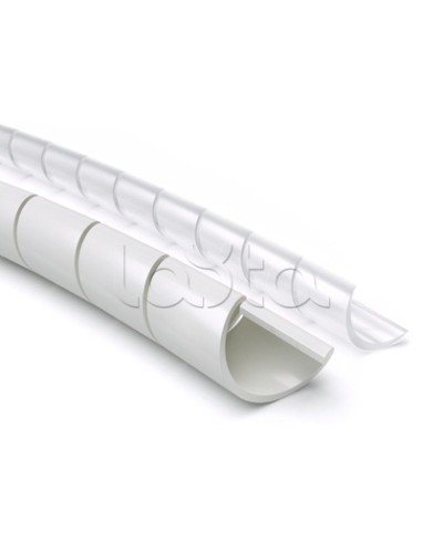 Жгут для кабеля SPIRALITE PA4 бел. (уп.20м) ДКС (00984RL) в Пятигорске Аксессуары для кабель-канала Pintop.ru