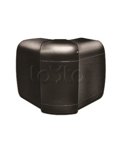 Угол внешний 110х50 мм, измен. черный DKC 01052A в Пятигорске Аксессуары для лотков Pintop.ru