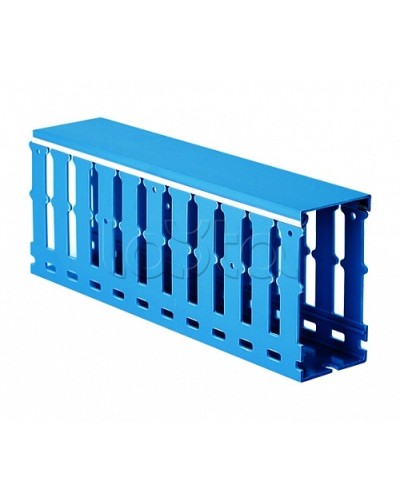 Короб перфорированный, синий RL12 80x80 DKC 01168RL в Пятигорске Крепежные изделия Pintop.ru