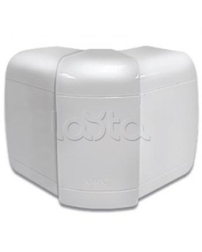 Угол внешний 140х50 мм, изменяемый 80-120°, цвет серый металлик DKC 01452G в Пятигорске Аксессуары для кабель-канала Pintop.ru