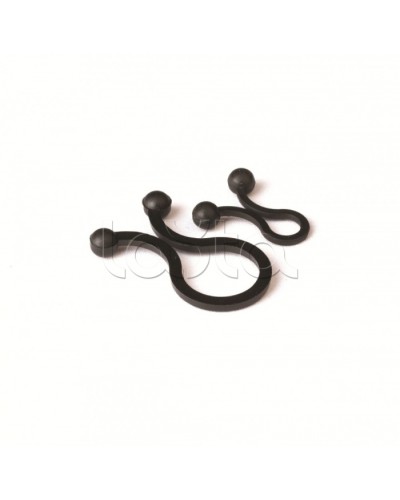 Замок, цвет - черный, д.17,8-20,3 DKC 21043116 в Пятигорске Крепежные изделия Pintop.ru