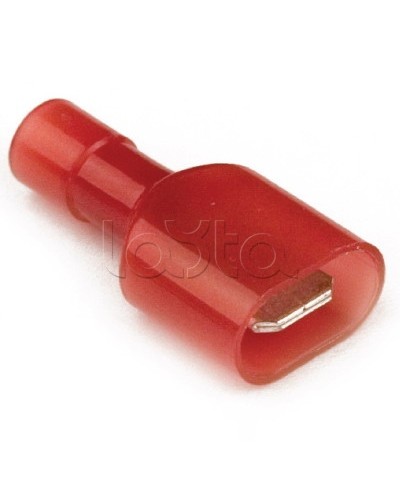 Наконечник плоский полностью изолир. (вилка) 2,5-6 кв.мм 6,3х0,8 мм (РППИ-П) DKC 2C22TP в Пятигорске Крепеж Pintop.ru