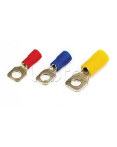 Наконечник с отверстием под винт ф5,2мм, с изолированным фланцем, для сечения провода 2,5-6,0мм2 DKC (2C5P) в Пятигорске Держатели, клипсы, скобы Pintop.ru