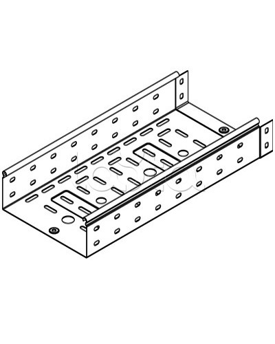 Лоток перфорированный 100х50 мм L 3000 DKC 3526210 в Пятигорске Кабельные лотки Pintop.ru
