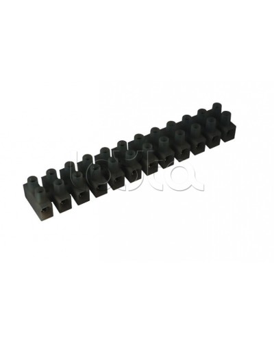 Клеммник полипропиленовый черный 12р 6 кв.мм DKC 43312PL/R в Пятигорске Клеммные колодки Pintop.ru