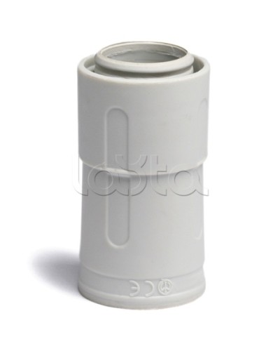 Переходник армированная труба - жесткая труба DKC 20 мм 55220 в Пятигорске Повороты, муфты, тройники Pintop.ru