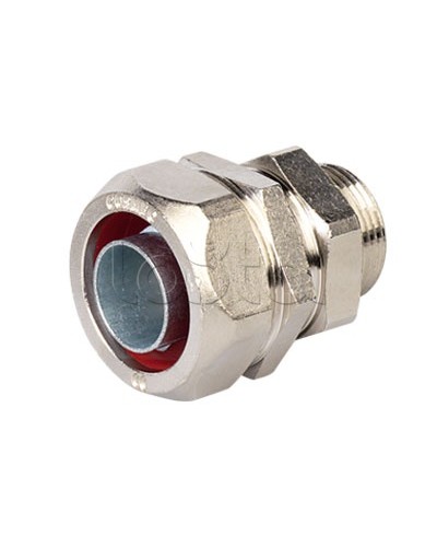 Муфта поворотная металлорукав-коробка DN 20,М25х1,5,наружная резьба DKC 6014-25G в Пятигорске Повороты, муфты, тройники Pintop.ru