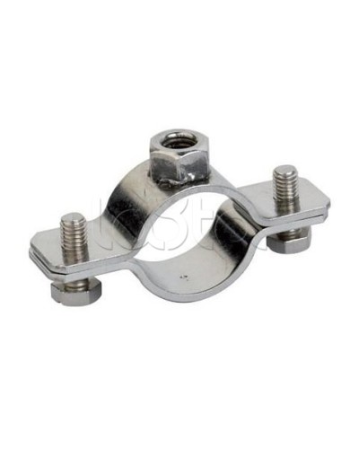 Хомут трубный ½ (18-24 мм) М8 оцинкованная сталь DKC (6040-P12) в Пятигорске Аксессуары для лотков Pintop.ru