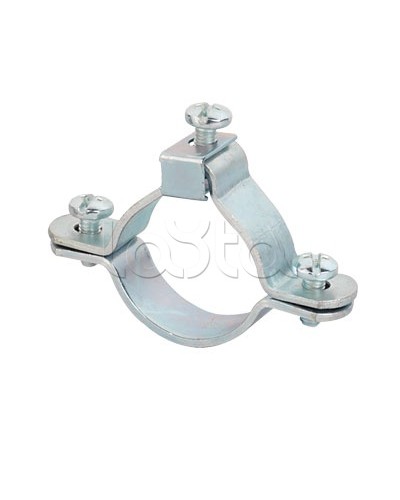 Хомут заземления для труб 16-3/8 мм, оцинкованная сталь DKC 6042-16 в Пятигорске Стяжки-хомуты Pintop.ru