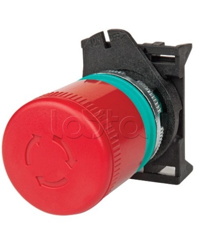 Кнопка аварийная грибовидная поворотная с индикацией д. 60 DKC ABHT1C6S в Пятигорске Аксессуары для стоек и шкафов Pintop.ru