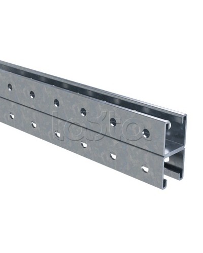 Профиль С-образный двойной L1800 толщина 2.5мм, горячеоцинкованный DKC (BPD4118HDZ) в Пятигорске Аксессуары для лотков Pintop.ru