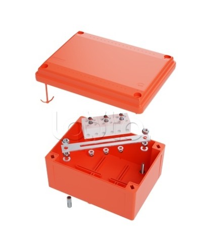 Коробка пластиковая FS с гладкими стенками и клеммниками DKC IP56 100х100х50мм FSB10404 в Пятигорске Распределительные коробки Pintop.ru