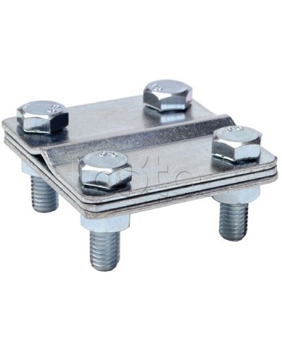 Соединитель пруток - полоса 57 - 57 мм DKC NG3102 в Пятигорске Повороты, муфты, тройники Pintop.ru