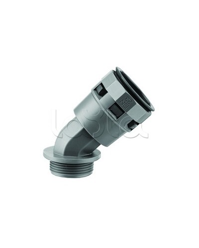 Муфта 45 грд. труба-коробка DN 17 мм, М20х1,5 DKC (PAL17M20N) в Пятигорске Повороты, муфты, тройники Pintop.ru