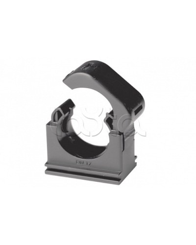 Держатель с крышкой DN 7 мм, полиамид, цвет чёрный DKC PASW07N в Пятигорске Крепежные изделия Pintop.ru