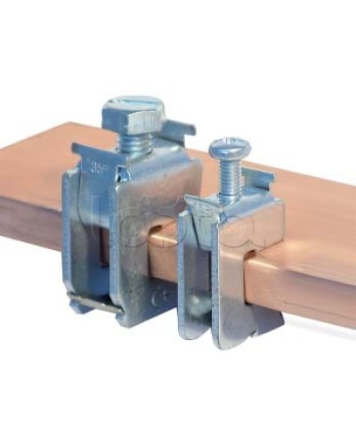 Шинная клемма для кабеля, сечение шины 10 мм, кабель 35-70 мм DKC R5BC1070 в Пятигорске Крепежные изделия Pintop.ru