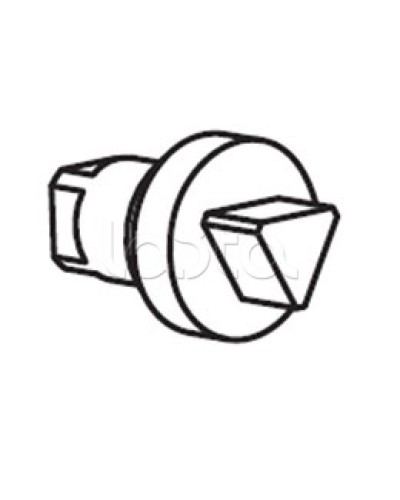 Личинка замка, для малой ручки, под ключ треугольного профиля 7мм DKC R5CE213 в Пятигорске Крепежные изделия Pintop.ru